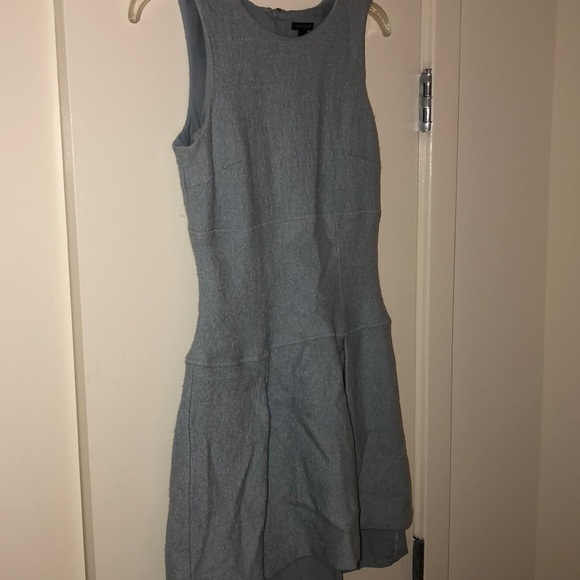 Wool Ann Tylor blue dress - Picture 3 of 4